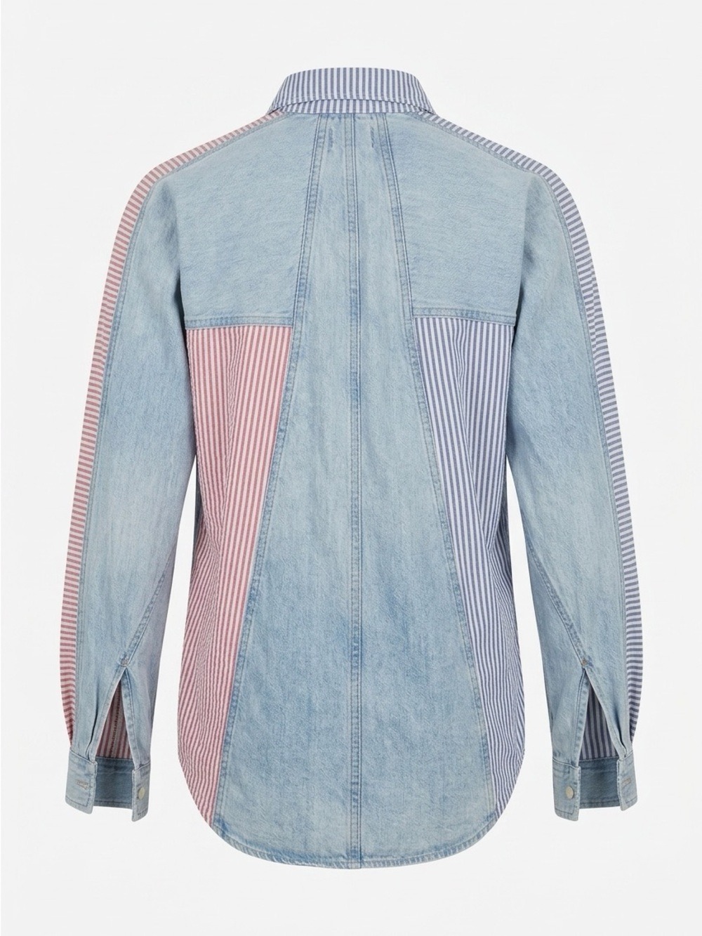 Playful Liz Thomas Denim Patchwork Jacket (One Size Fits All) - Picture 4 of 6